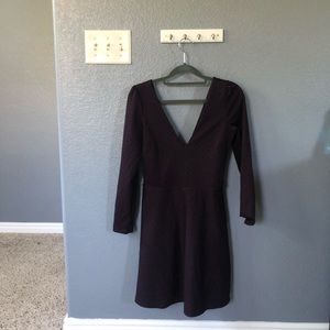 Dark Purple Mini dress